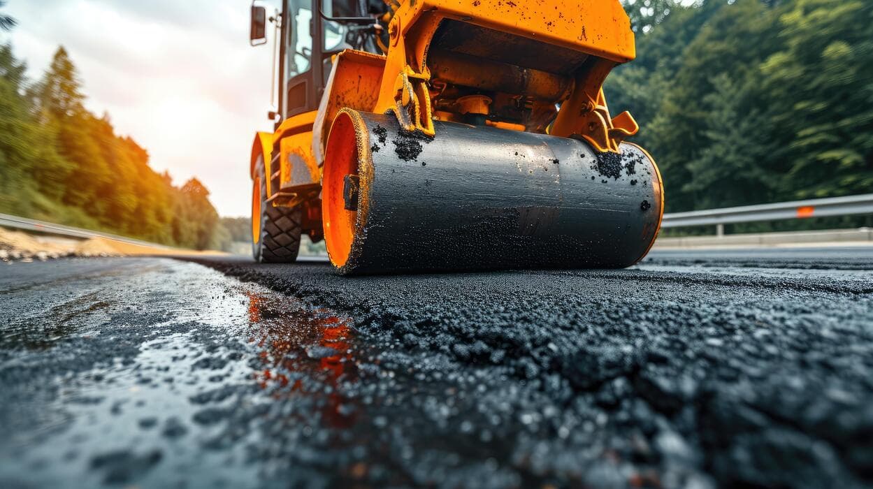 Travaux asphalte à Lévis